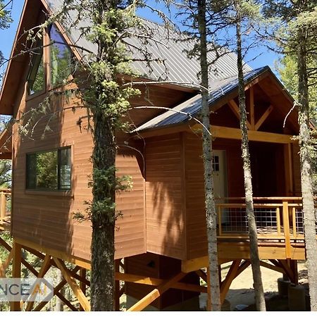 Ridgewalk Treehouse Bed & Breakfast Angel Fire Exterior foto