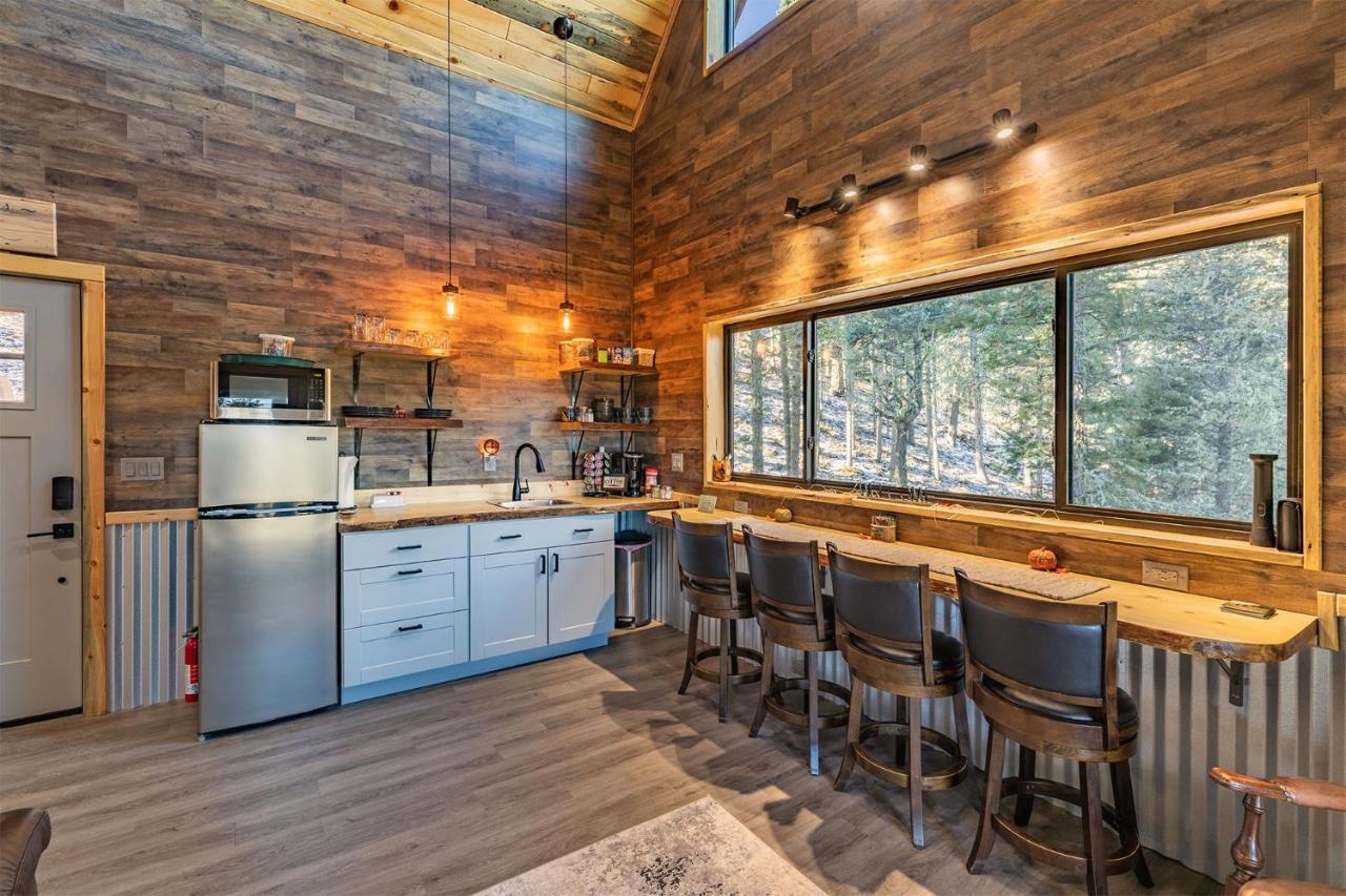 Ridgewalk Treehouse Bed & Breakfast Angel Fire Exterior foto