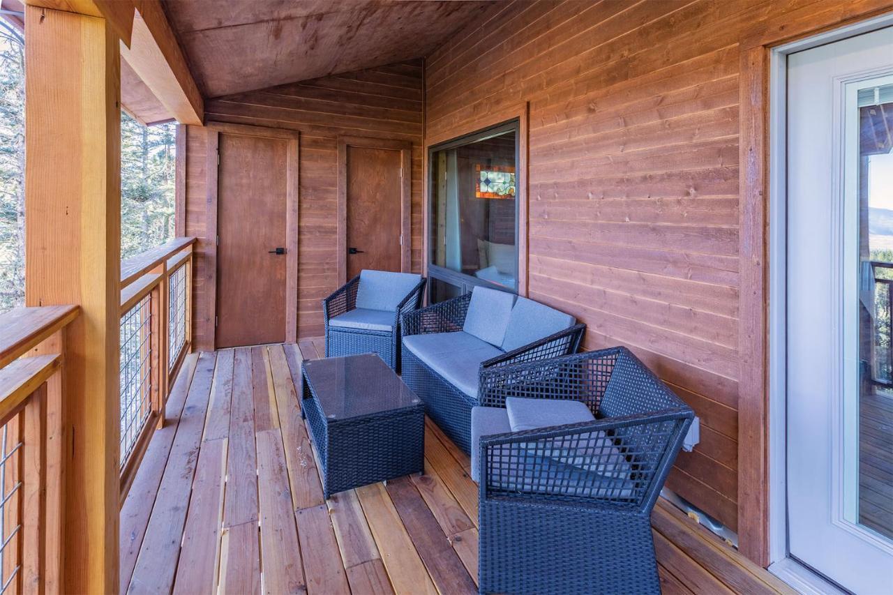 Ridgewalk Treehouse Bed & Breakfast Angel Fire Exterior foto