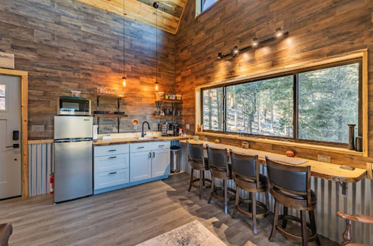Ridgewalk Treehouse Bed & Breakfast Angel Fire Exterior foto